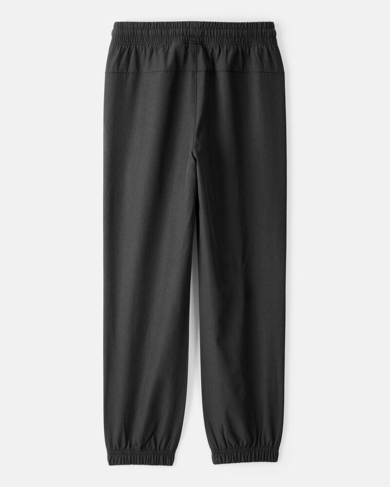 Boys Active Woven Jogger - Black, image 2 of 4 slides