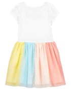 Baby Rainbow Tutu Dress, image 2 of 4 slides