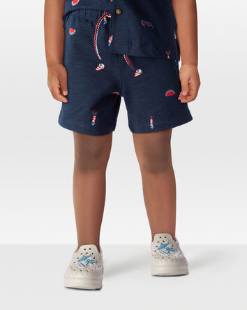 Toddler 4th Of July Pull-On Shorts, 