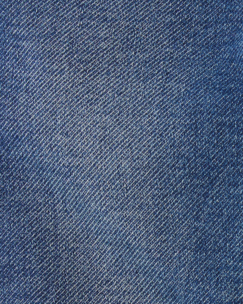 Baby Boy Varsity Waistband Denim Jeans, image 3 of 4 slides