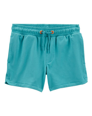 Toddler On-The-Go Pull-On Shorts - Teal, 
