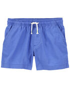 Baby Pull-On Linen Shorts, image 1 of 3 slides