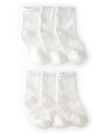 Kid 6-Pack Crew Socks, 
