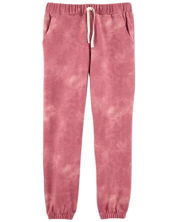 Kid Tie-Dye Pull-On French Terry Joggers, 