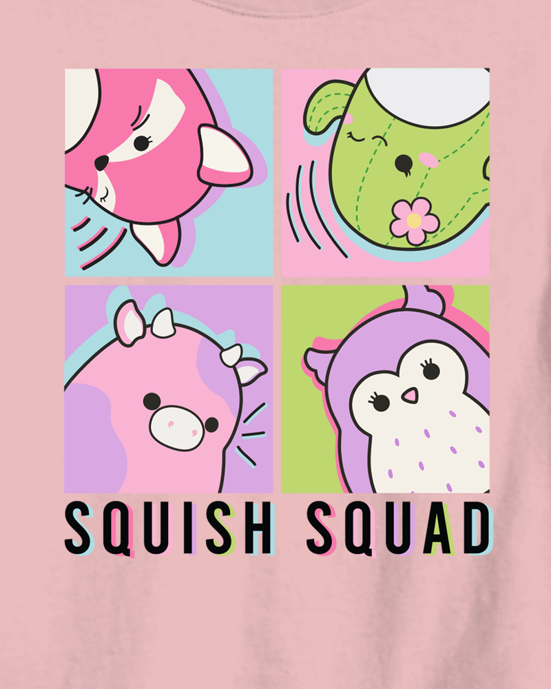 Kid Squishmallow™ Short-Sleeve Graphic Tee - Pink, image 2 of 2 slides