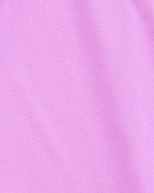 Kid 2-Piece Ribbed Tank Top & Active Drawstring Skort Set - Purple, image 2 of 6 slides