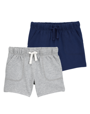 Toddler 2-Pack Pull-On French Terry Shorts, 