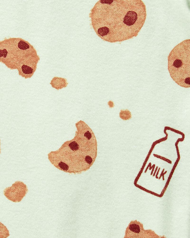 Baby 7-Pack Milk & Cookies Short-Sleeve Bodysuits, image 6 of 10 slides