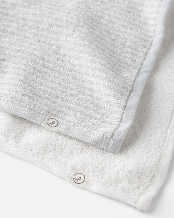 Baby 2-Pack Organic Cotton Towels, 