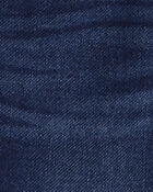 Toddler Knit-Like Denim Drawstring Jeans, image 3 of 3 slides