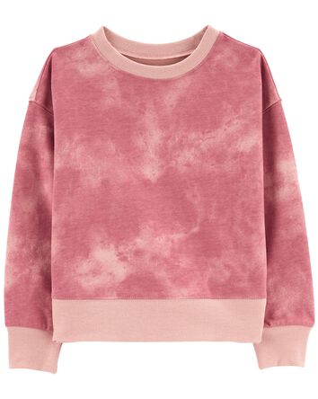Kid Tie-Dye French Terry Top, 
