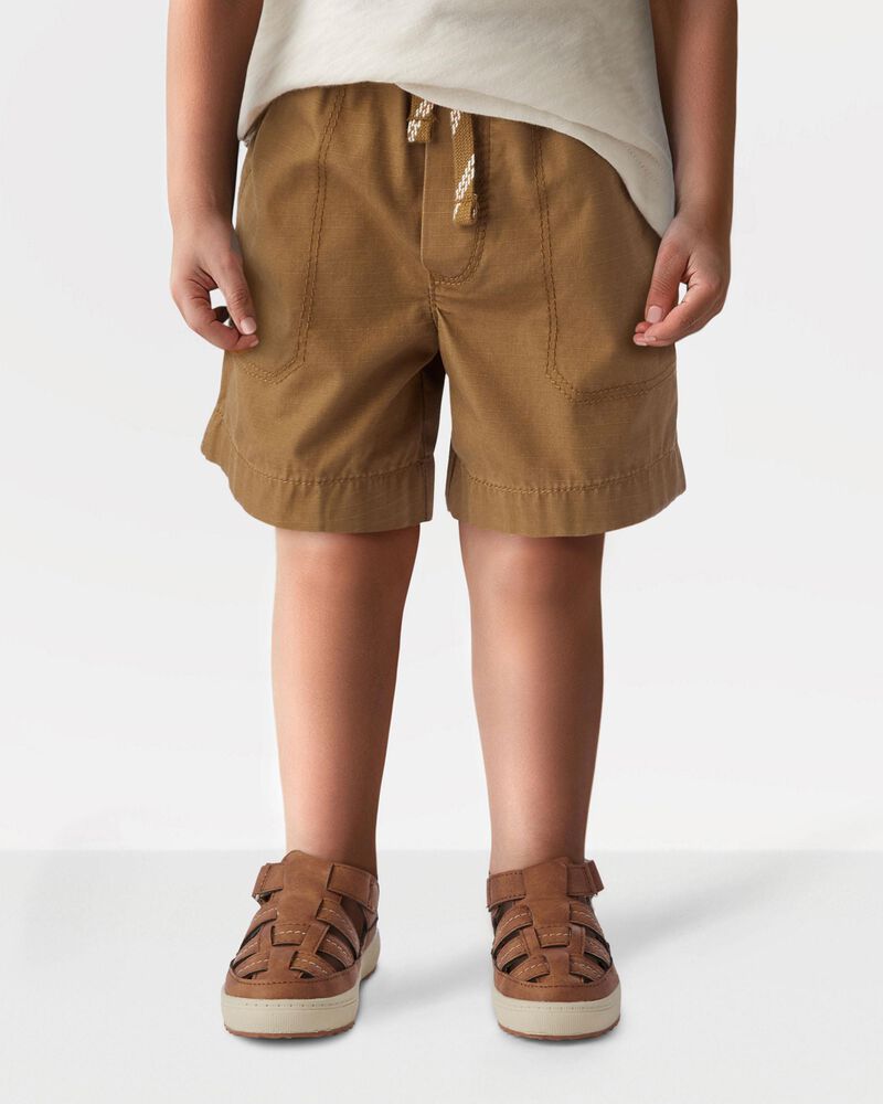 Toddler Pull-On Terrain Shorts, image 1 of 6 slides