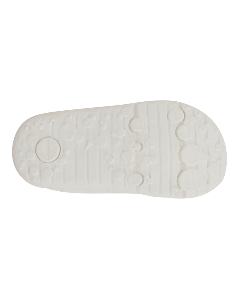  Every Step® First Walker Floral High-Top Sneakers - White, image 5 of 7 slides
