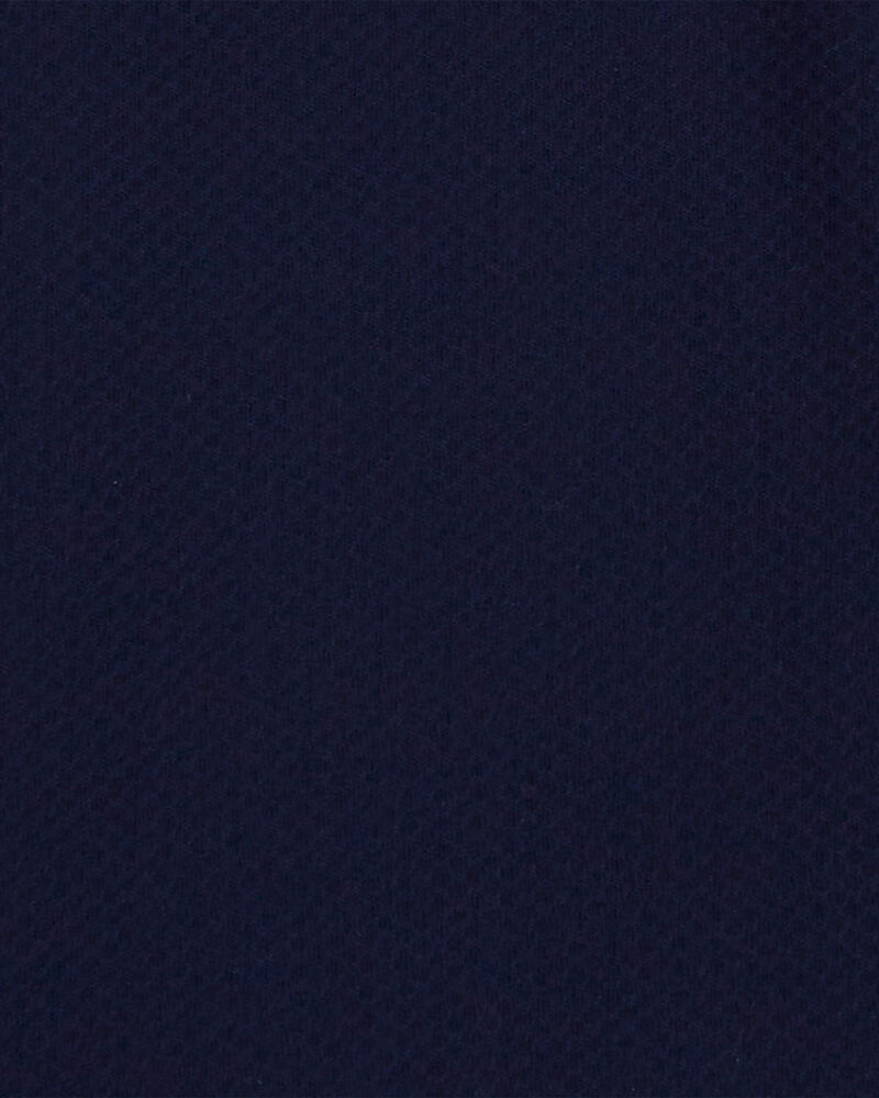 Toddler Active Polo in Moisture Wicking BeCool™ Fabric - Navy, image 2 of 3 slides