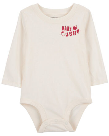 Baby Sister Strawberry Collectible Bodysuit, 