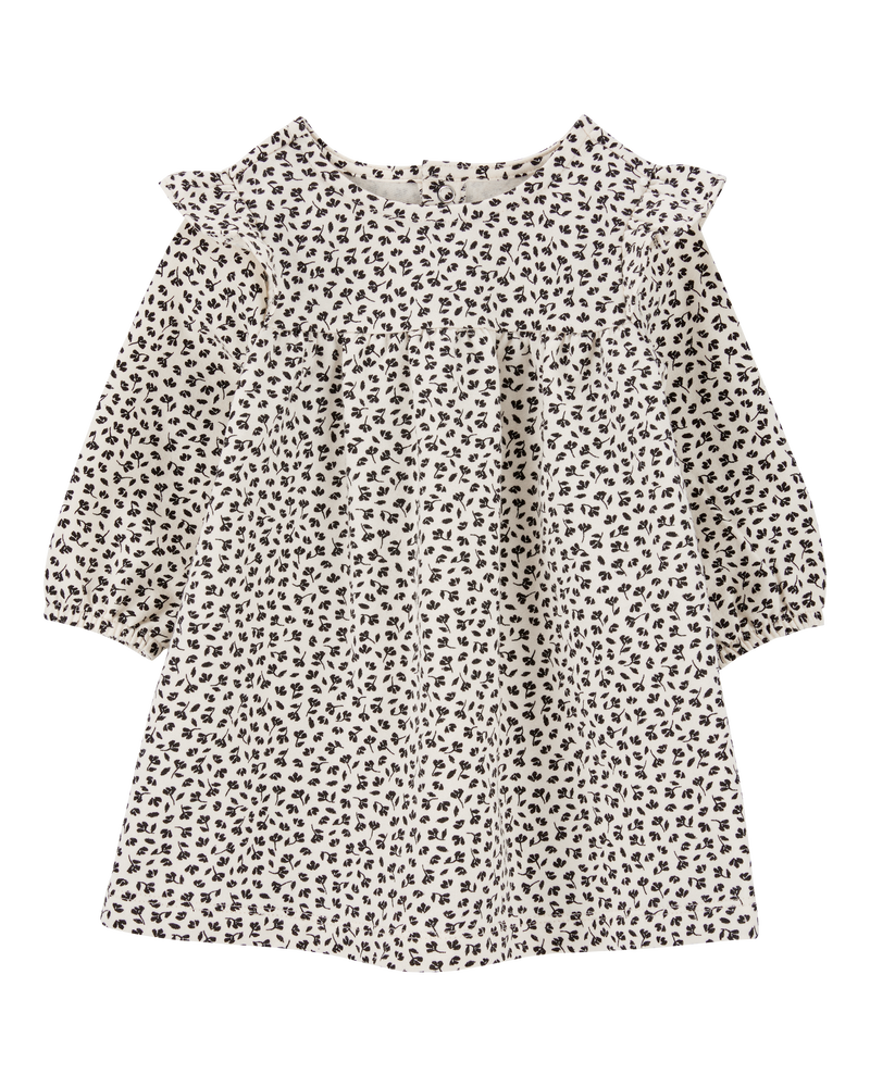 Baby Floral Fleece Dress, image 1 of 5 slides