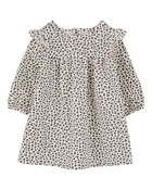 Baby Floral Fleece Dress, image 1 of 5 slides