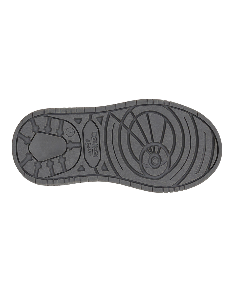 Toddler Casual Easy On High-Top Sneakers - Grey, image 5 of 7 slides