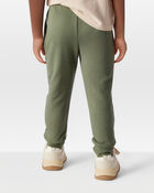 Toddler Pull-On Drawstring Joggers - Green, image 3 of 6 slides