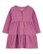Baby Tiered Thermal Dress, image 1 of 5 slides
