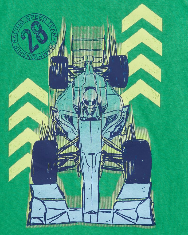Kid Race Car Graphic Tee, image 2 of 3 slides