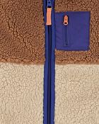 Kid Zip-Up Sherpa Vest, image 3 of 4 slides