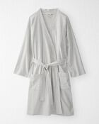 Adult Organic Cotton Jersey Robe, image 1 of 5 slides