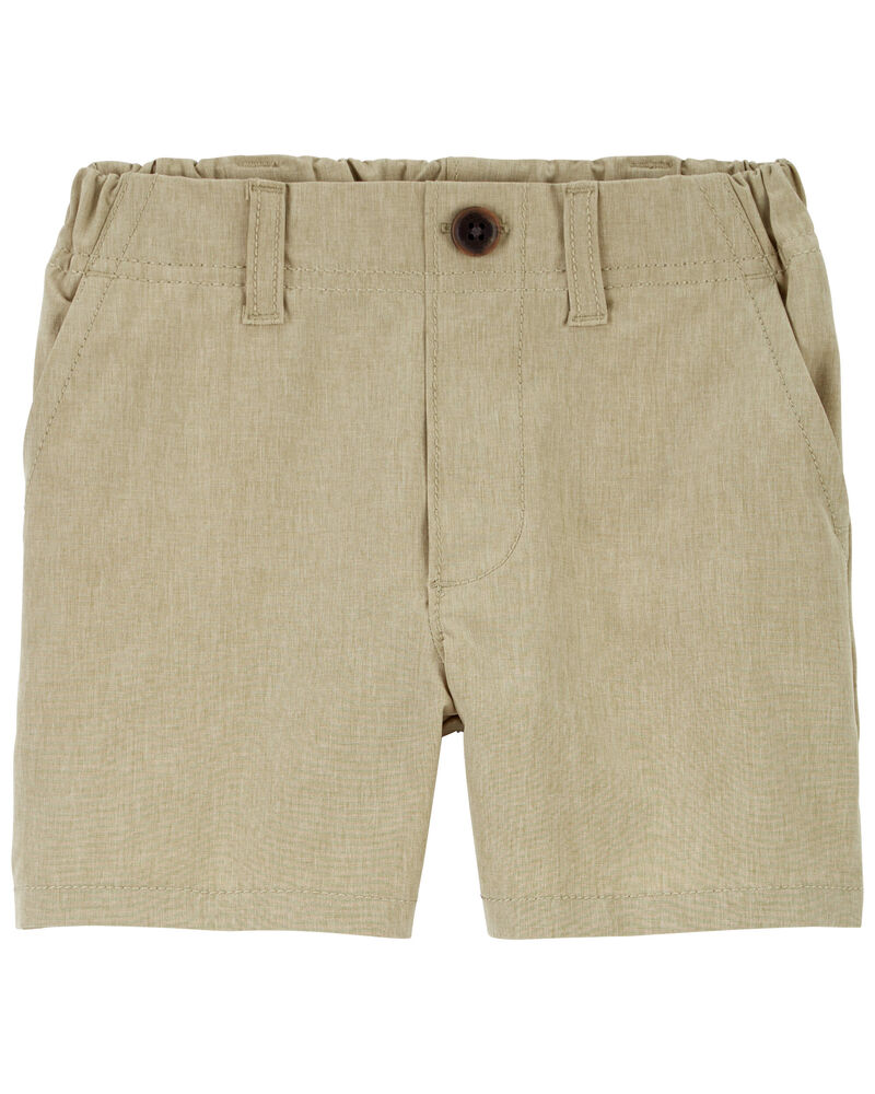 Toddler 2-Pack Lightweight Uniform Shorts in Quick Dry Active Poplin, image 2 of 2 slides