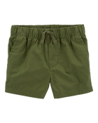 Baby Pull-On Poplin Shorts, image 1 of 2 slides