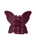 2-Pack Butterfly Hair Clips in Pink & Maroon, image 2 of 2 slides