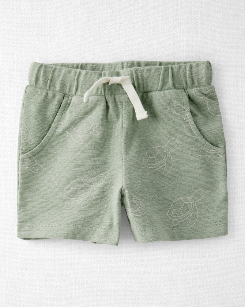 Toddler 2-Piece Turtles-Print Set Made with Organic Cotton, image 2 of 4 slides