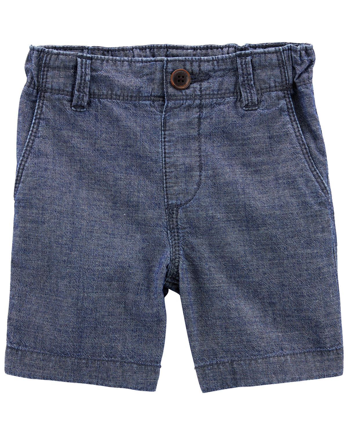 Blue Baby Chambray Shorts