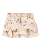 Baby Butterfly Pull-On Ruffle Skort, image 2 of 5 slides