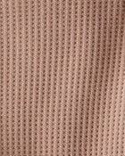 Baby Barn Print PurelySoft Long-Sleeve Multipack Bodysuits - Brown/White, image 4 of 7 slides