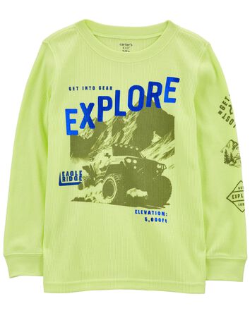 Explore Truck Thermal Graphic Tee, 