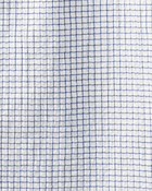 Kid 2-Piece Organic Cotton Gauze Checkered-Print Set, image 4 of 6 slides