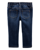 Baby Dark Wash Super Skinny-Leg Jeans, image 2 of 4 slides