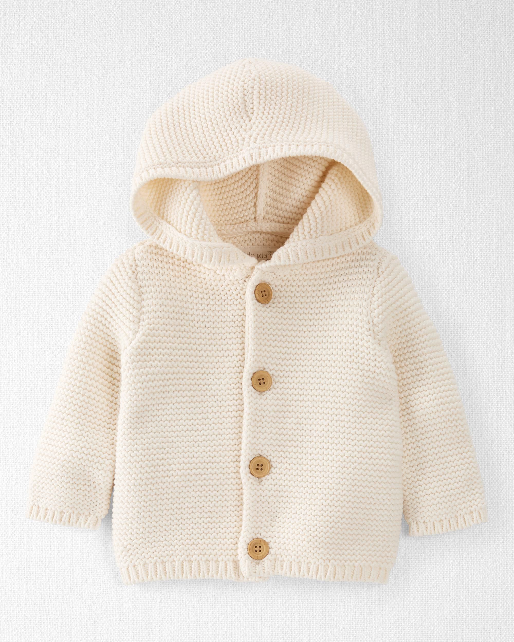 Carters white cardigan top