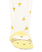 Baby Girl Bee Snug Fit Cotton Footie 1-Piece Pajamas, image 2 of 4 slides