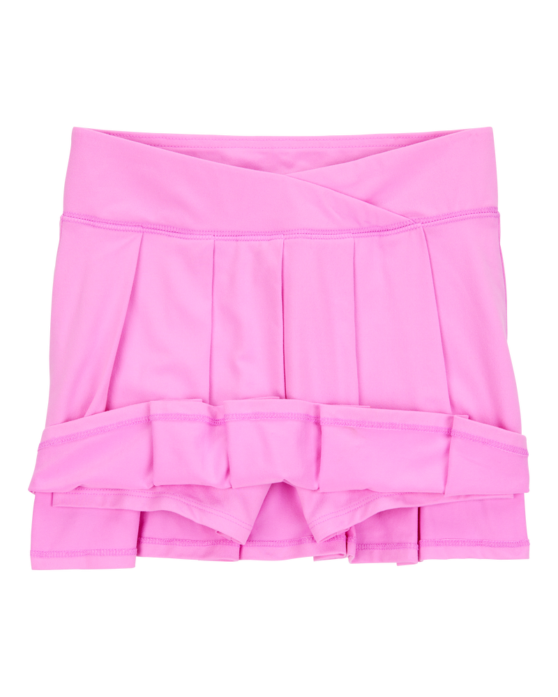 Kid Active Match Skort - Pink, image 2 of 5 slides
