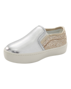 Toddler Metallic Slip-On Casual Shoes, image 6 of 7 slides