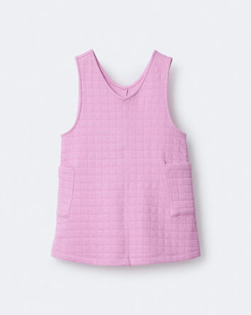 Toddler Girl Otter Pocket Jumper Dress - Lilac, 