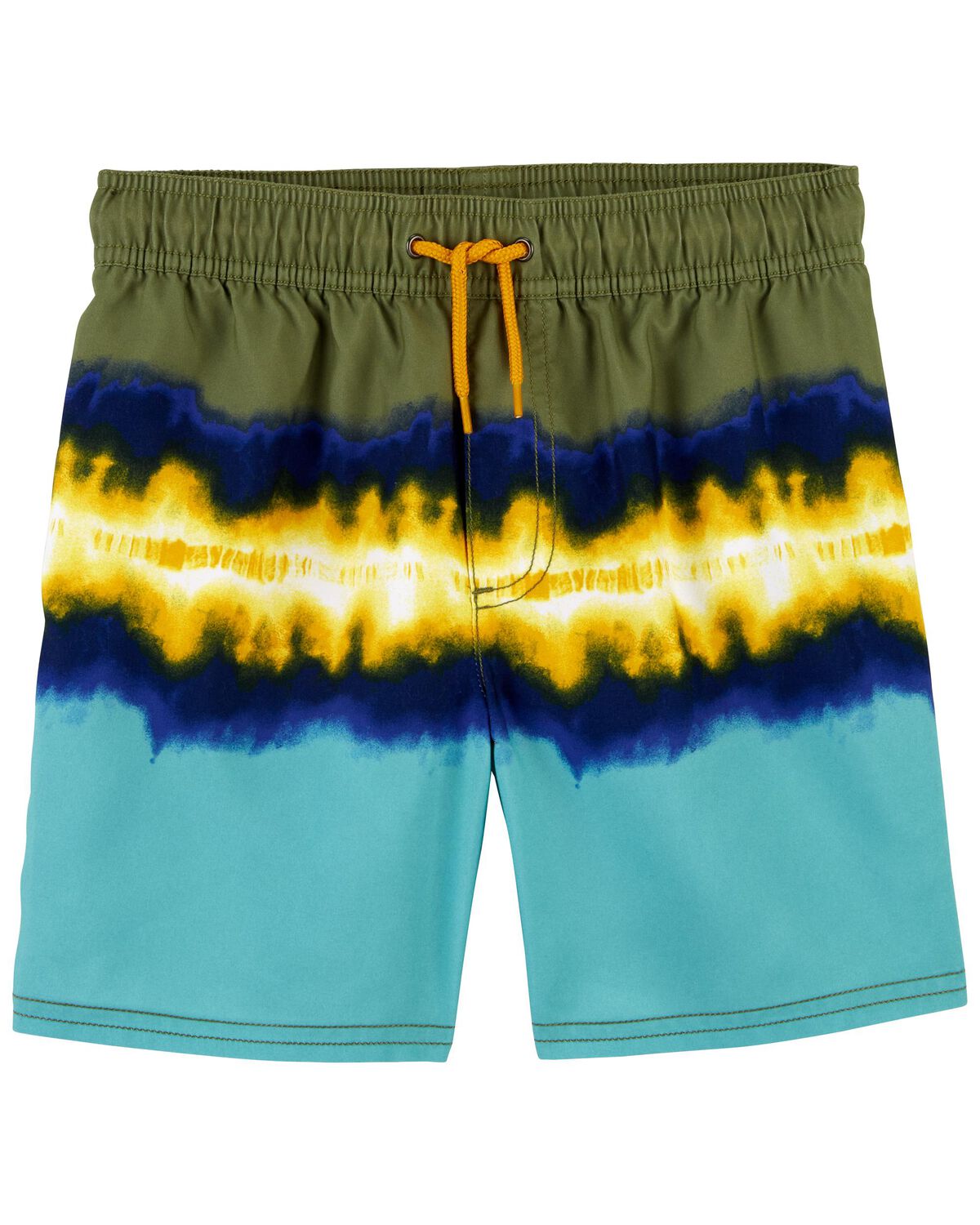 Multi Kid TieDye Swim Trunks
