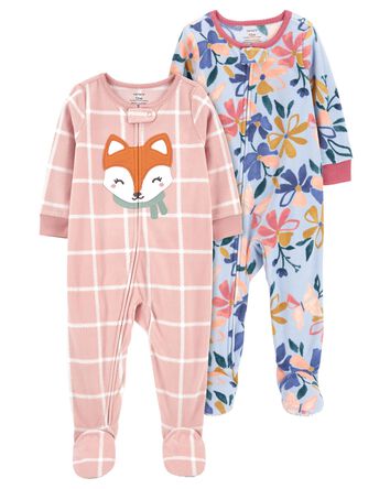Baby 2-Pack 1-Piece Pajamas
