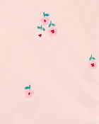 Toddler Girl Floral Rain Jacket - Pink, image 3 of 3 slides