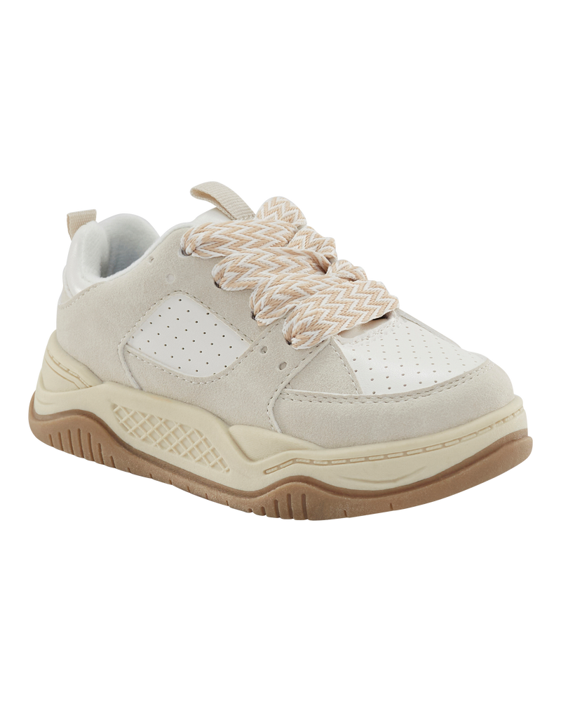 Toddler Casual Sneakers - Tan, image 1 of 7 slides