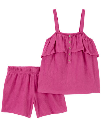 Kid 2-Piece Crinkle Jersey Outfit Set, 
