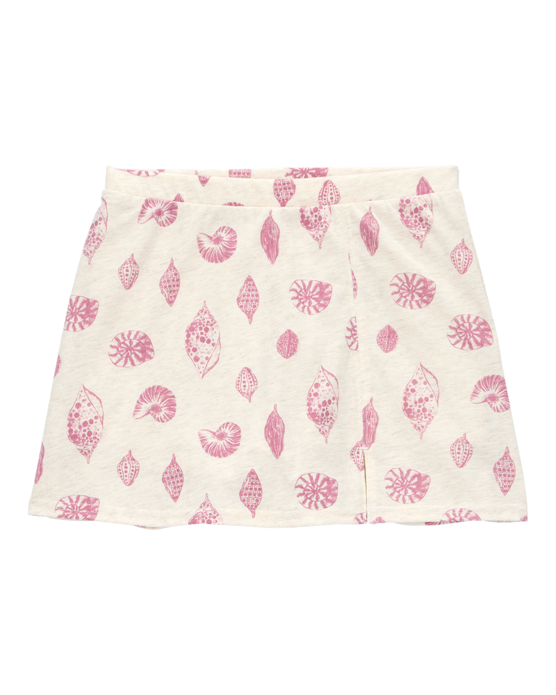 Girls Seashell Golf Skort - Ivory, image 1 of 4 slides