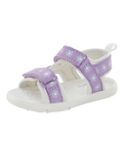 Baby Every Step® First Walker Floral Sandals - Purple/White, image 7 of 7 slides