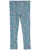 Toddler Floral Print Stretch Leggings
, image 1 of 3 slides